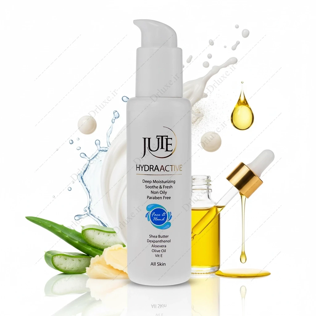 کرم آبرسان دست و صورت ژوت مدل هیدرا اکتیو 120 میلی‌لیتر